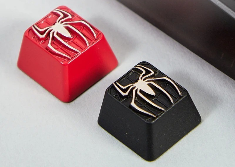 Marvel Hero Theme Keycap Spider-Man Zinc Alloy Key cap For Cherry MX Keyboard