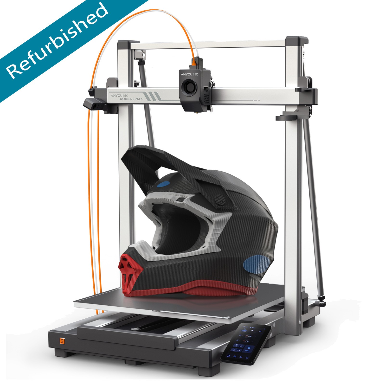 【Refurbished 70%】ANYCUBIC Kobra 3 Max FDM 3D Printer NOT ACE Pro 420x420x500mm