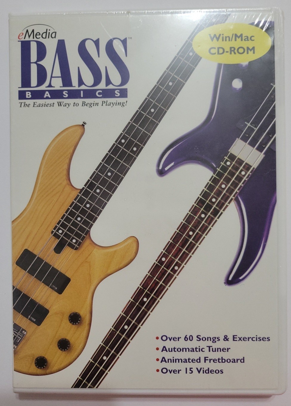 NEW eMedia Bass Basis Mac & Windows CD-ROM SEALED 