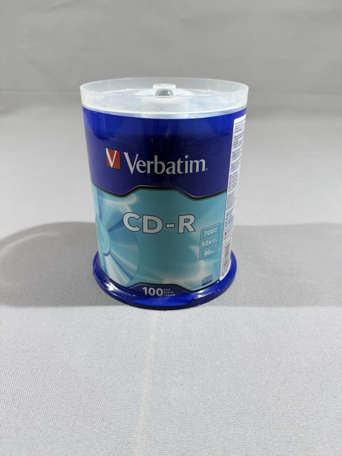 Verbatim 94554 700MB 52x CD-R Disc - Pack of 100