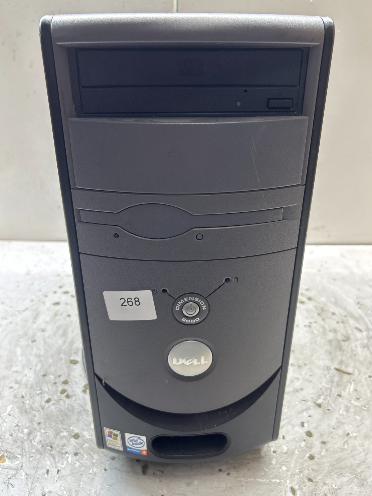Dell Dimension 3000 Intel Pentium 4 2.10GHz 512MB 120GB SSD Windows 98
