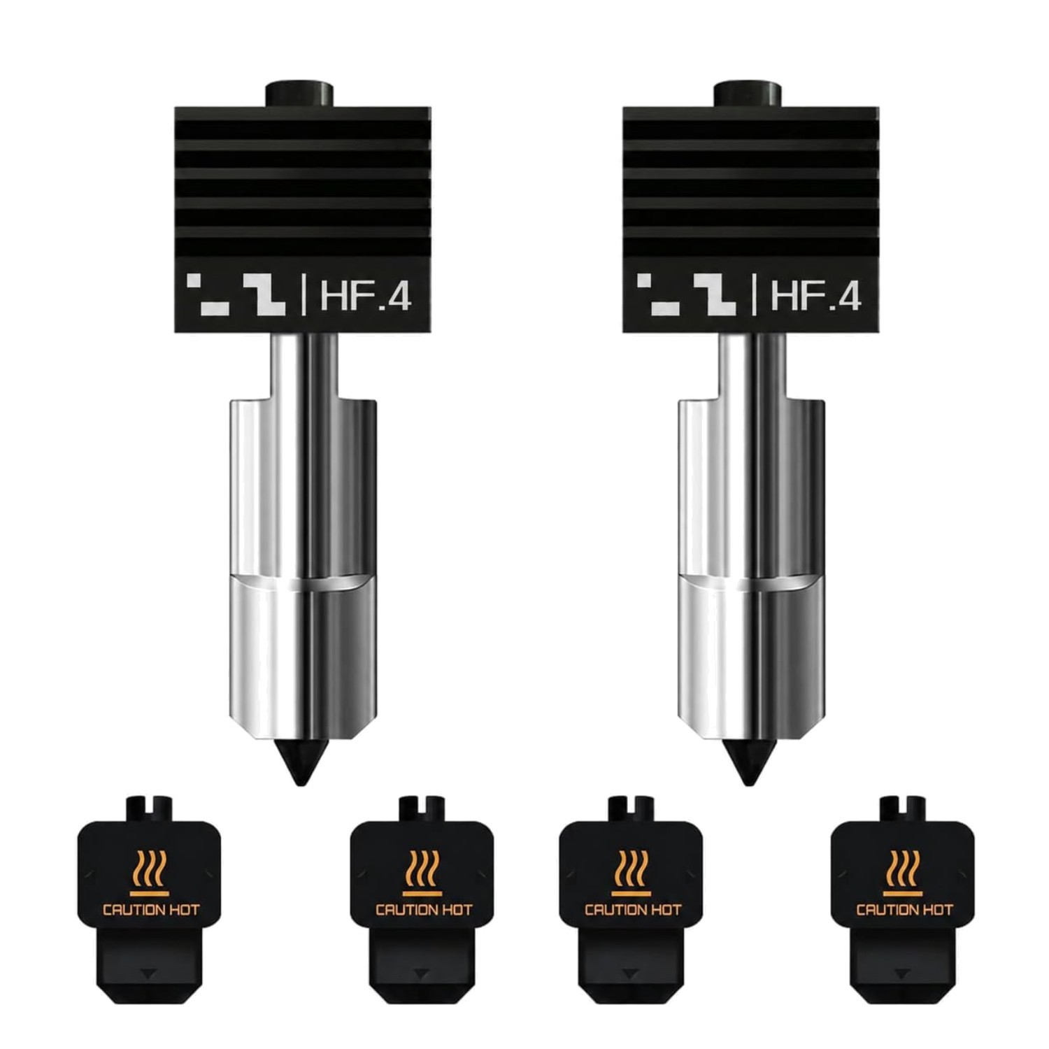 Upgraded Hardened Steel Nozzles for Bambu Lab H2S/H2D