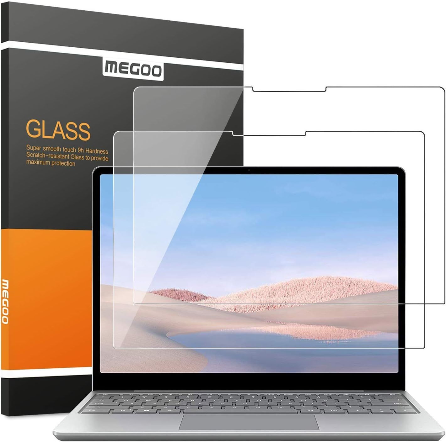 2-Pack Screen Protector for Surface Laptop Go 3 2 1 12.4 Inch Display