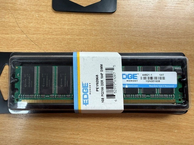 1GB DDR266 PC2100 (PE192068) EDGE MEMORY