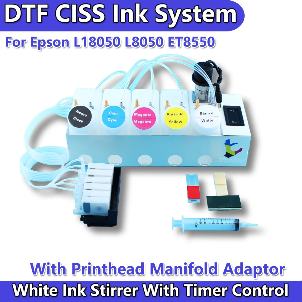 L18050 ET-8550 DTF CISS Printhead Ink Damper For Epson XP600 L8050 L8180 18100