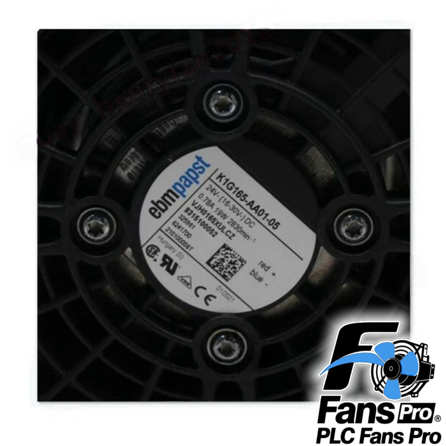 1PCS New Ebmpapst K1G165-AA01-05 DC24V 19W Rittal Cabinet Cooling Fan Fast Ship