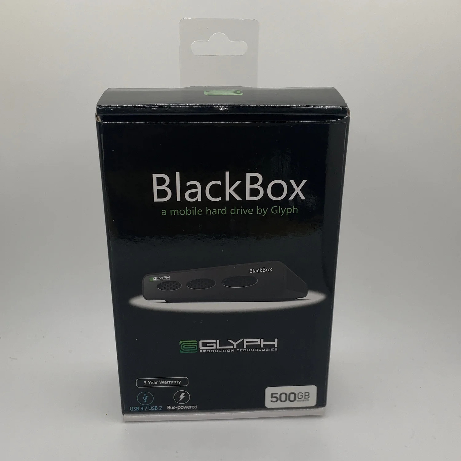 New Glyph External BlackBox 500GB  HDD BB500