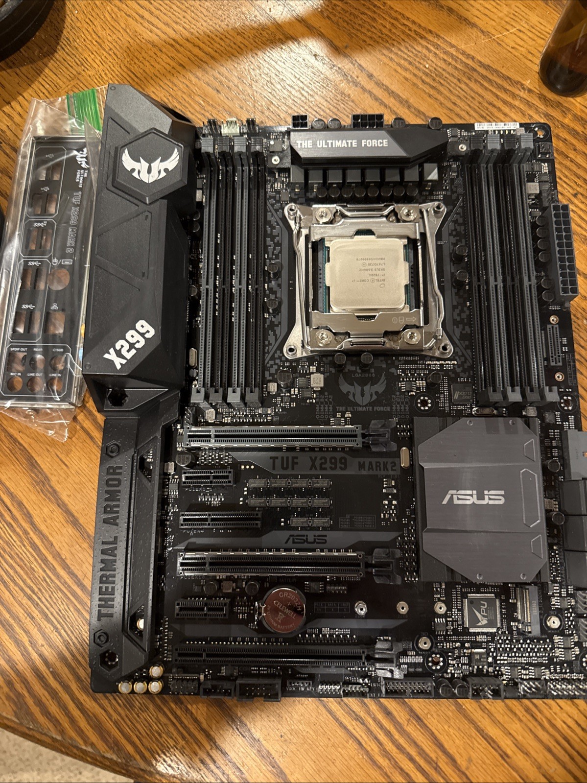 [Combo] ASUS TUF X299 MARK 2 LGA2066 ATX Motherboard + Intel Core i7-7820X CPU