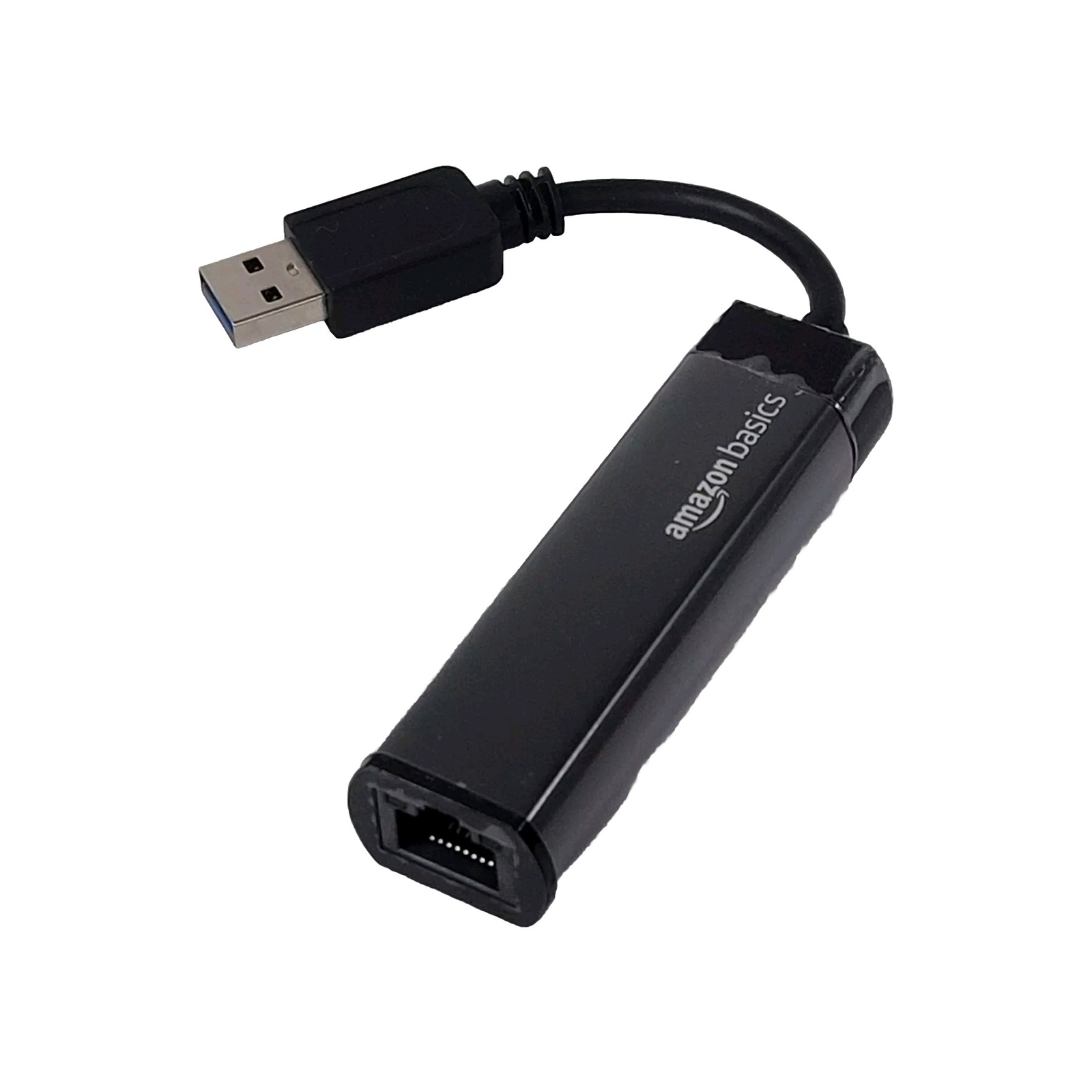 AmazonBasics USB 3.0 to 10/100/1000 Gigabit Ethernet Internet Adapter NEW %