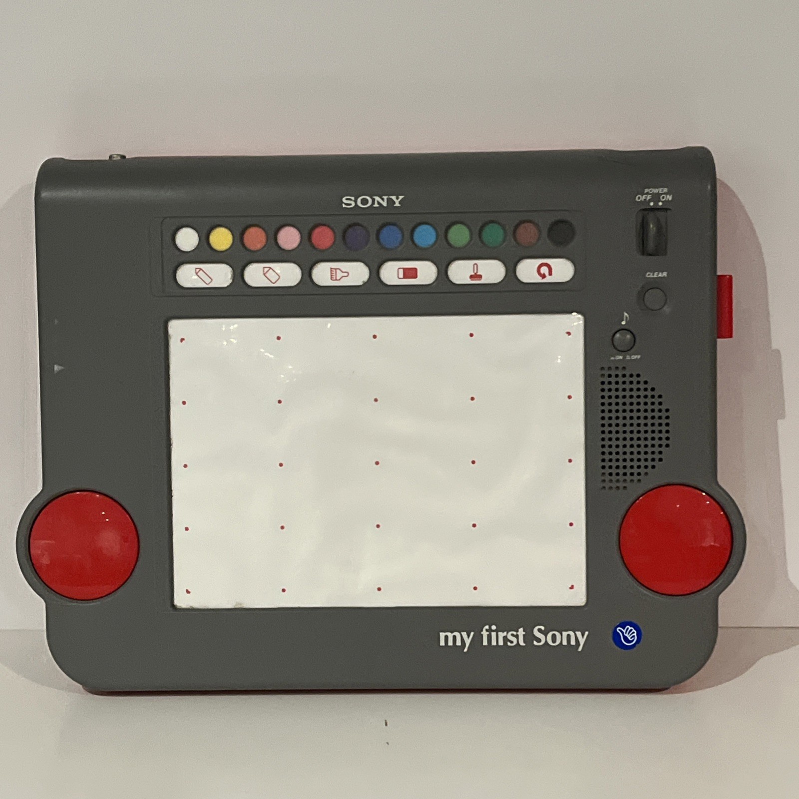 My First Sony Electronic Sketch Pad HB-A5050 For Parts Not Working