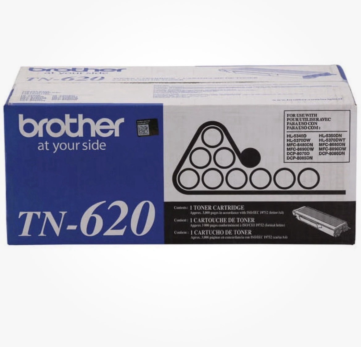 Genuine Brother TN-620 Toner Cartridge for HL-5340D MFC-8480DN - NEW SEALED