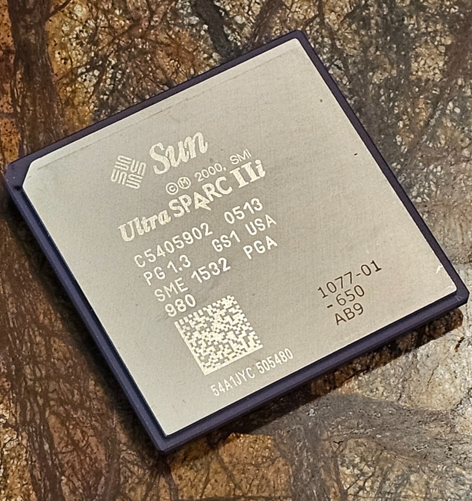 Sun 527-1077 UltraSPARC IIi 650MHz PGA CPU Processor for Sun Blade 150