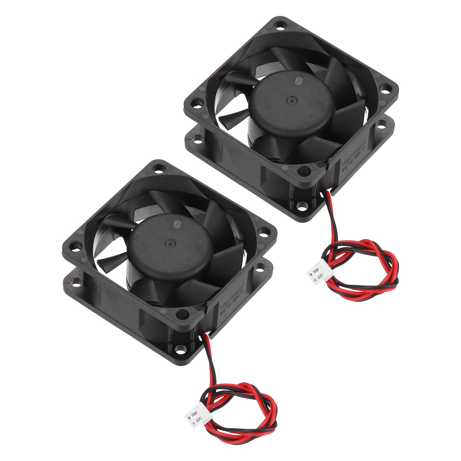 2 Pcs DC24V Brushless Cooling Fan DC24V 0.21A 60x60x25mm High Speed Quiet