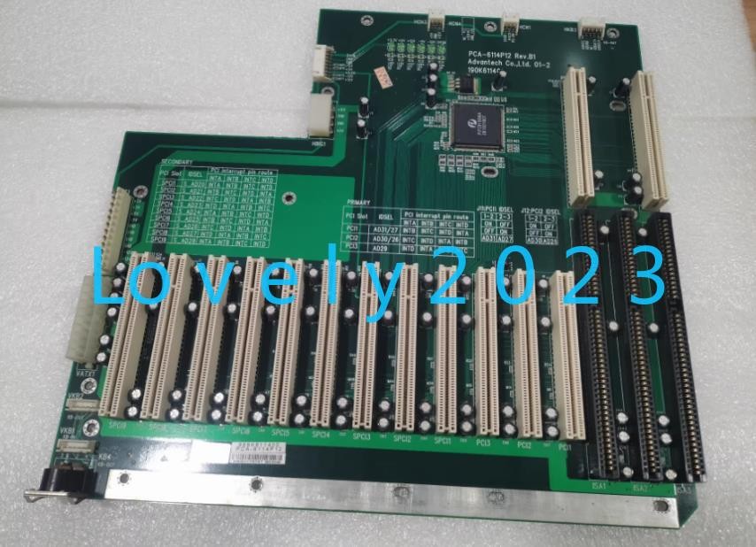 1pc used Advantech motherboard PCA-6114P12 Rev.B1