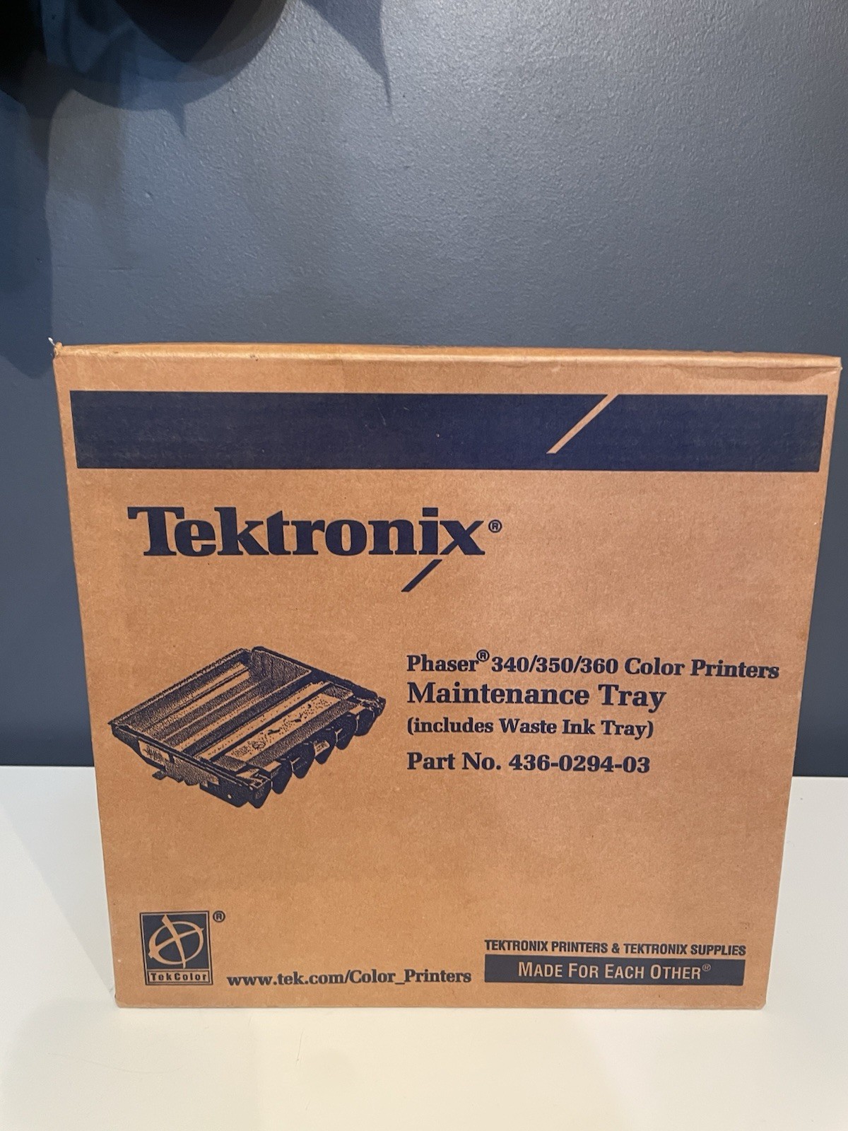 Tektronix Phaser 340 350 360 Maintenance Tray 436-0294-03 Waste Ink Tray NEW OEM