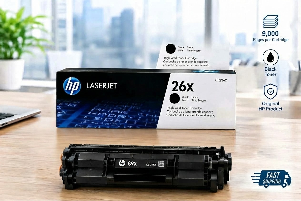 Genuine HP 26X Black High Yield Toner CF226X Sealed Fast USA Shipping