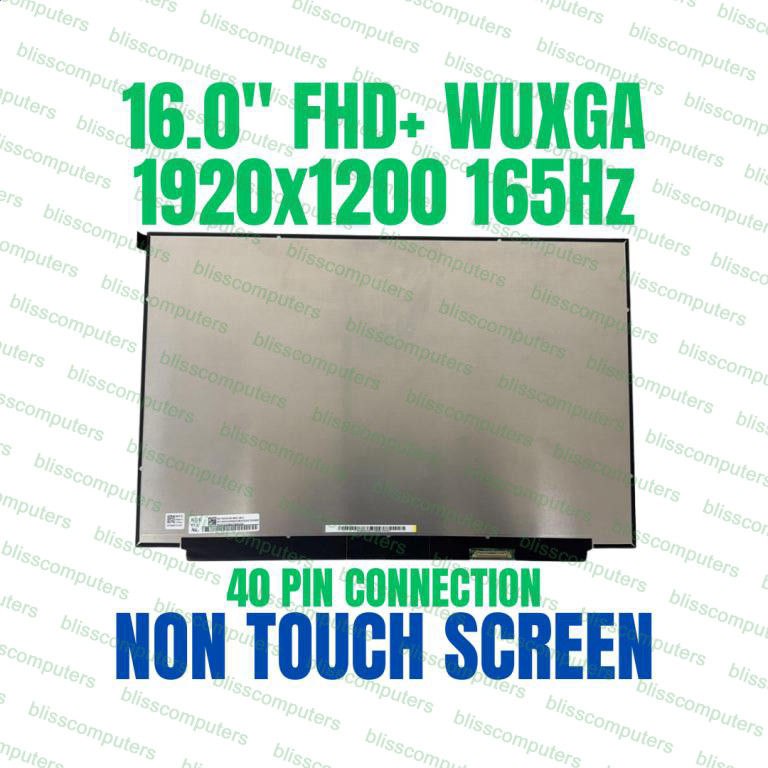 N43753-001 HP Omen Transcend 16-u0010nr LCD LED Screen 16" FHD+ IPS Panel