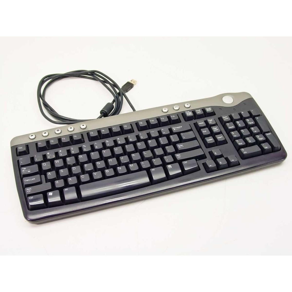 Dell 06W777 SK-8125 USB Multimedia Layout Wired Keyboard Qwertz Ch Switzerland
