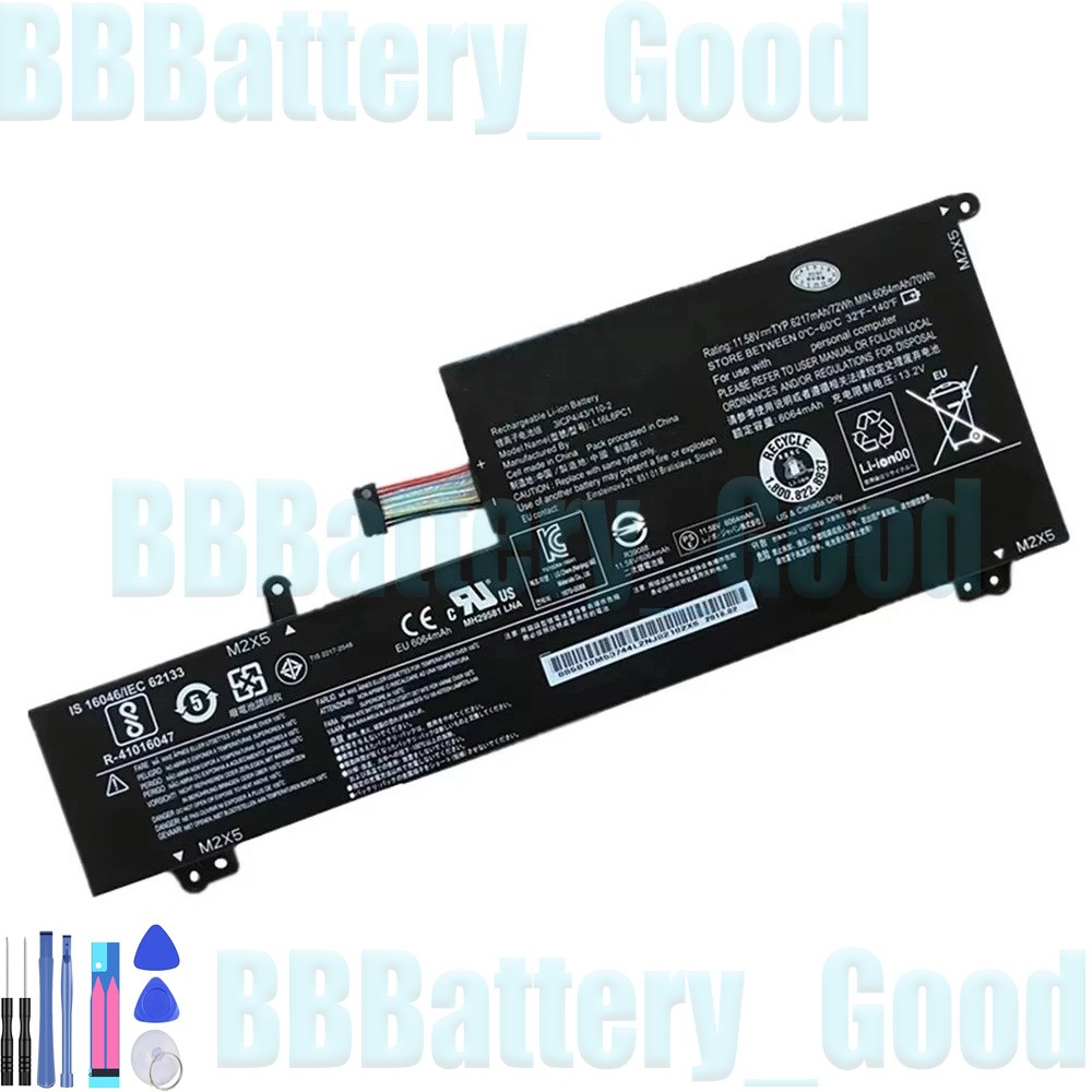 L16C6PC1 L16M6PC1 L16L6PC1 BATTERY FOR LENOVO Yoga 720 720-15 720-15Ikb 72WH NEW