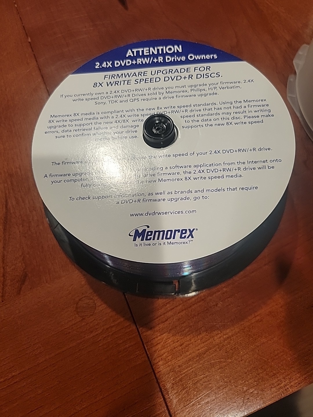 MEMOREX DVD+RW, 8x 4.7 GB 120 min, Standard Jewel Case, New Sealed *PRICE DROP*