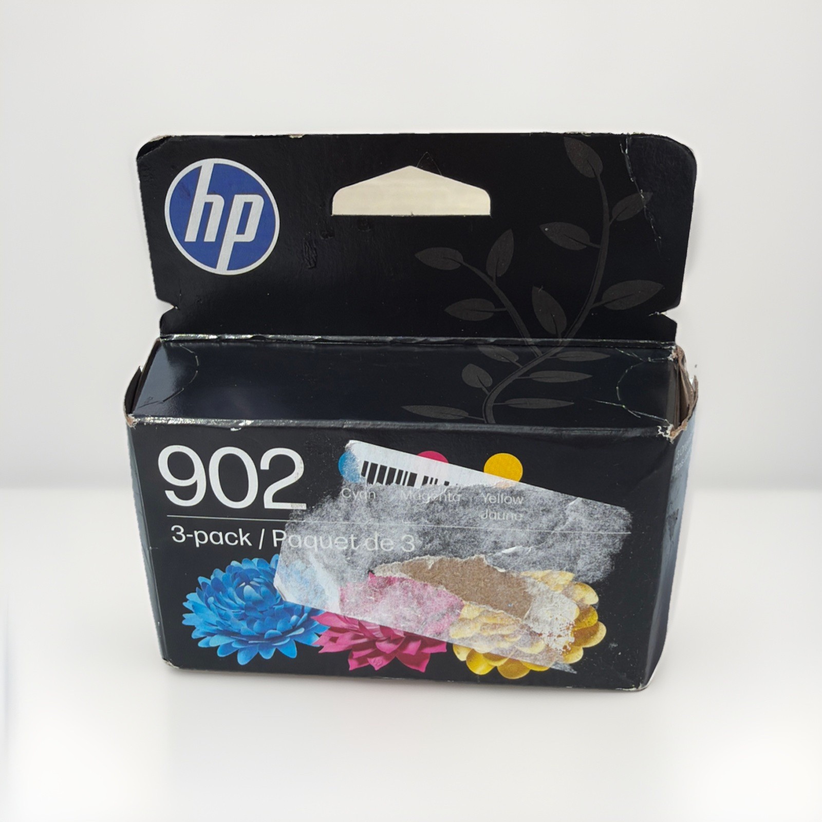 New Genuine HP 902 3PK Ink Cartridges OfficeJet Pro 6954 SEALED