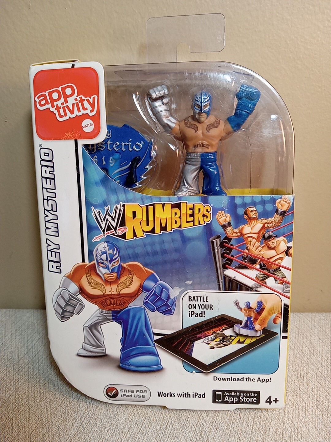 Rey Mysterio Rumblers WWE Wrestling Apptivity Mattel  New