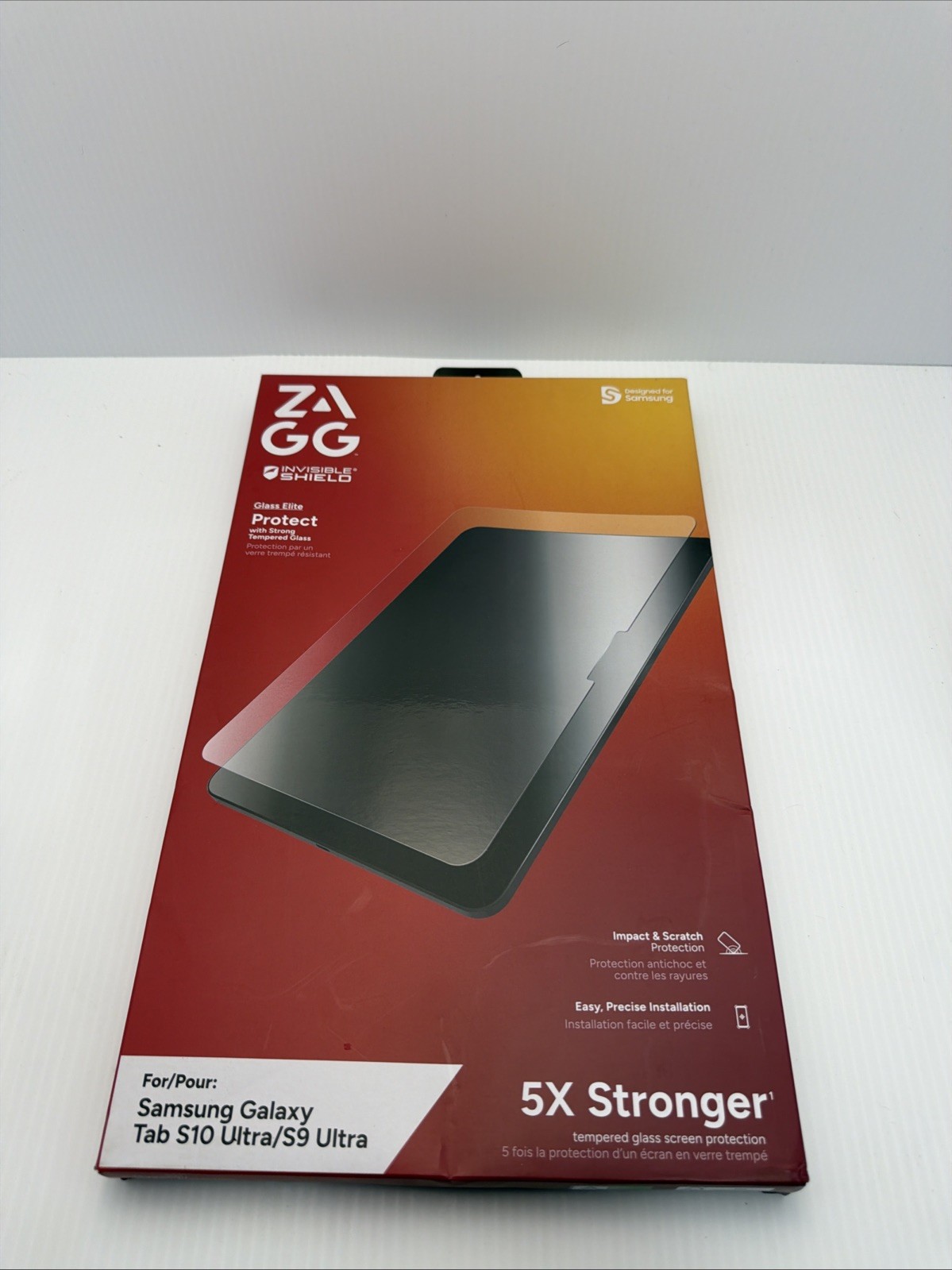 ZAGG InvisibleShield Glass Elite Samsung Galaxy Tab S10 Ultra S9 Ultra NEW