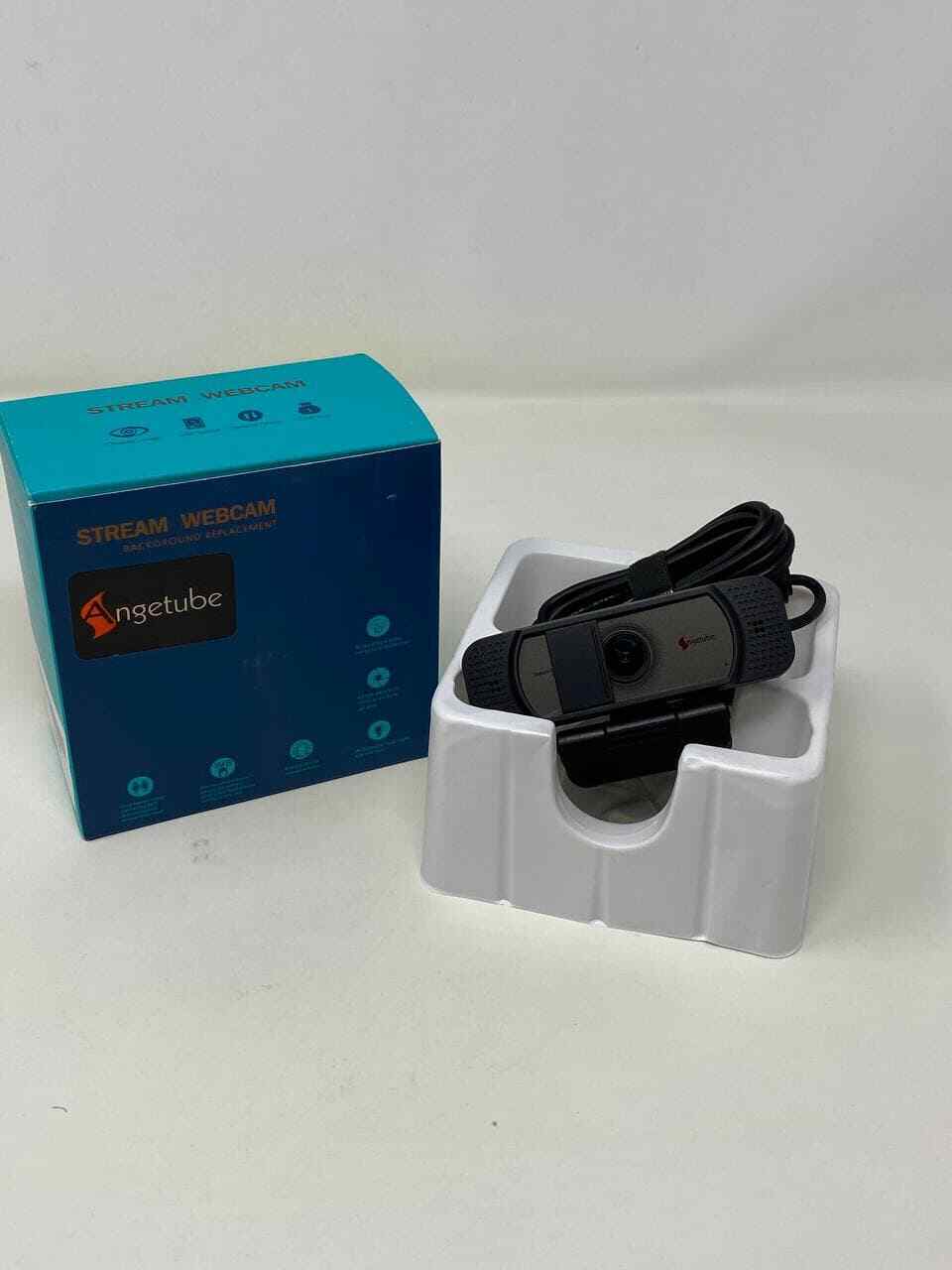 Angetube 827 Computer Stream Webcam Mic 1080P HD Video Recording 