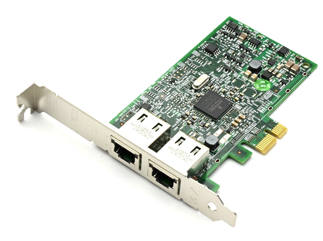 Lot of 5x Dell BCM5720 Dual-Port Gigabit PCIe Network Adapter Broadcom 00FCGN