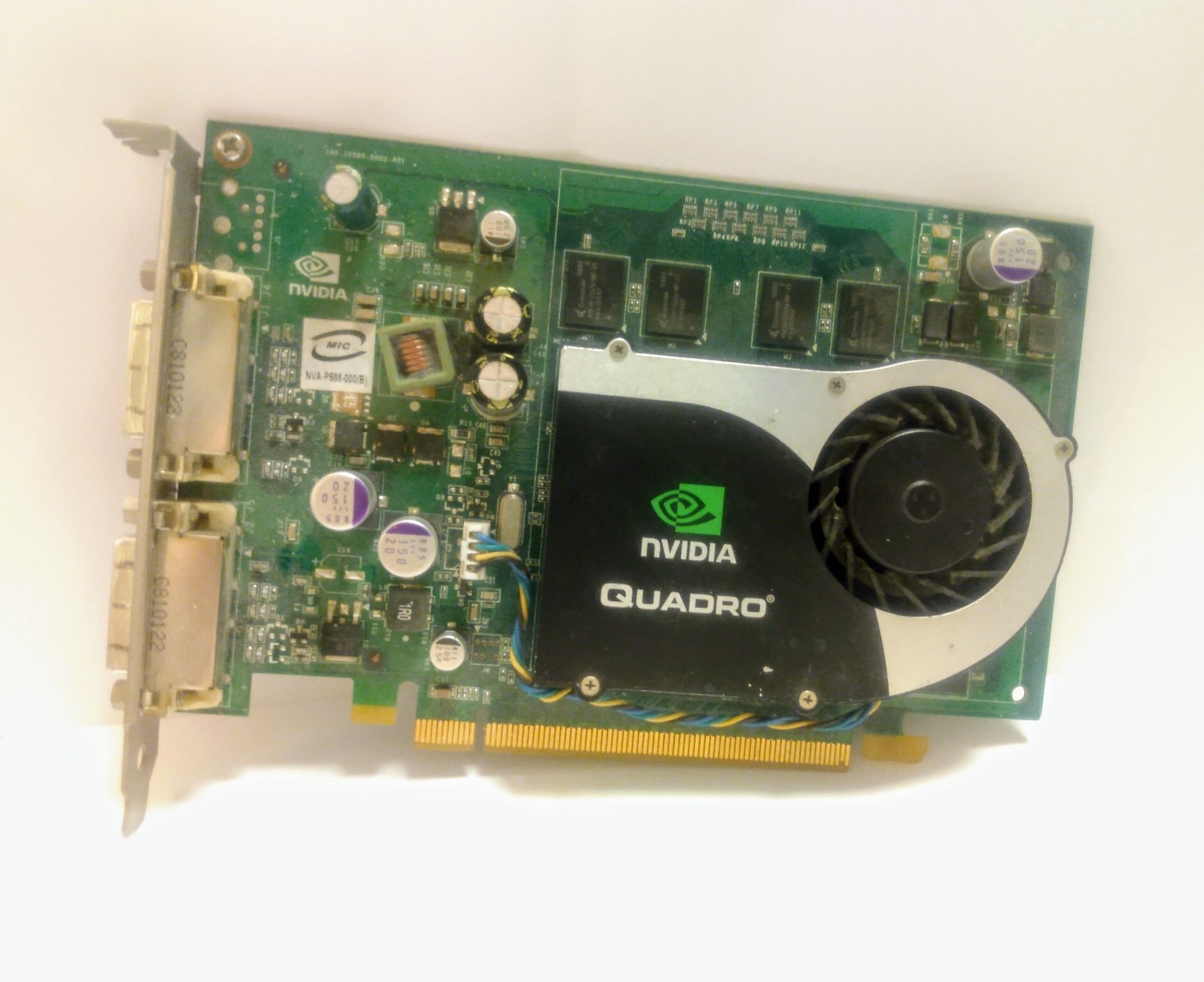 NVIDIA Quadro FX 570 256 MB Dual DVI Graphics Video Card Dell 0WX397