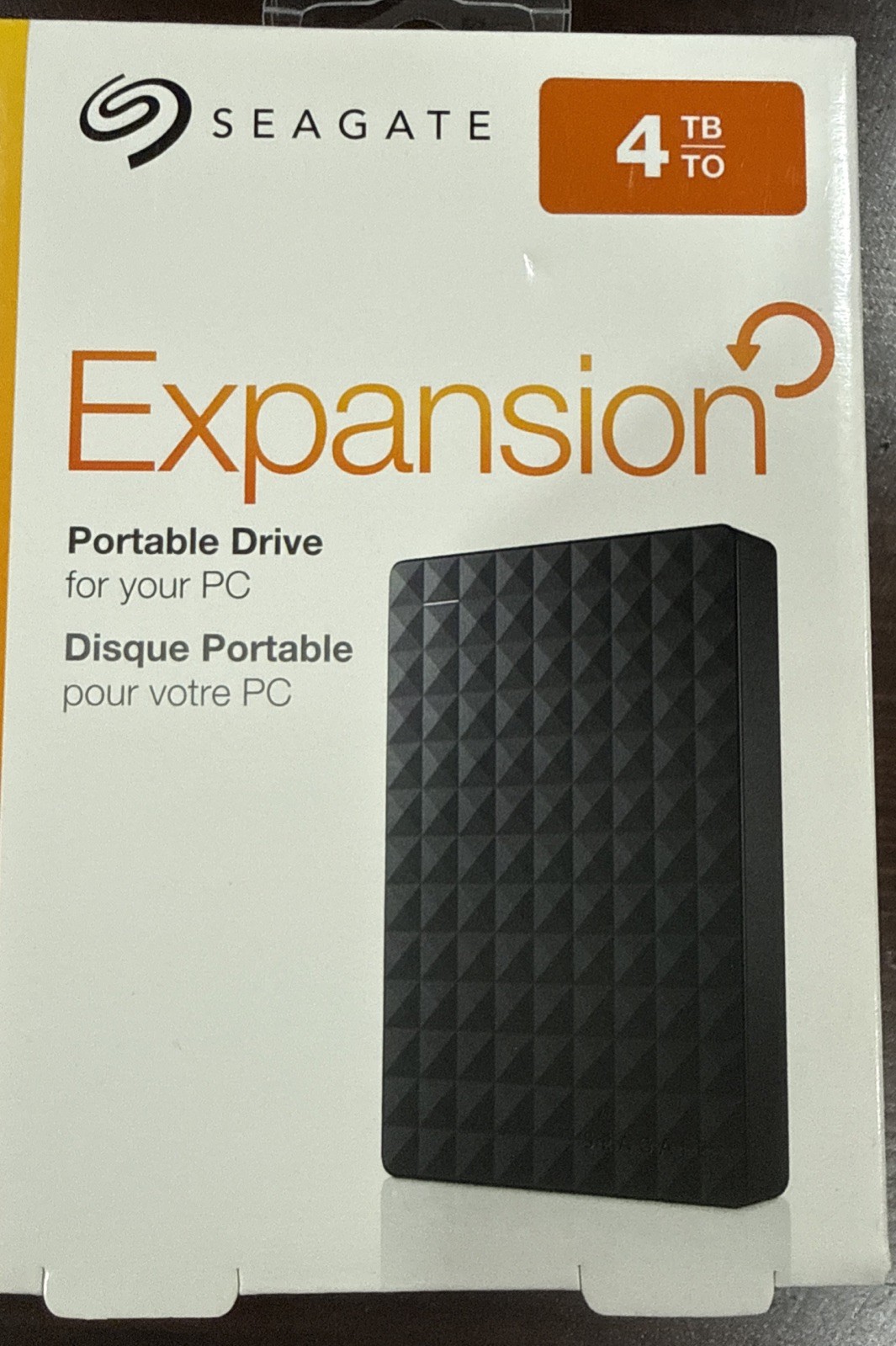 NEW Seagate Expansion 4TB Portable External Hard Drive USB 3.0 (STEA4000400) 