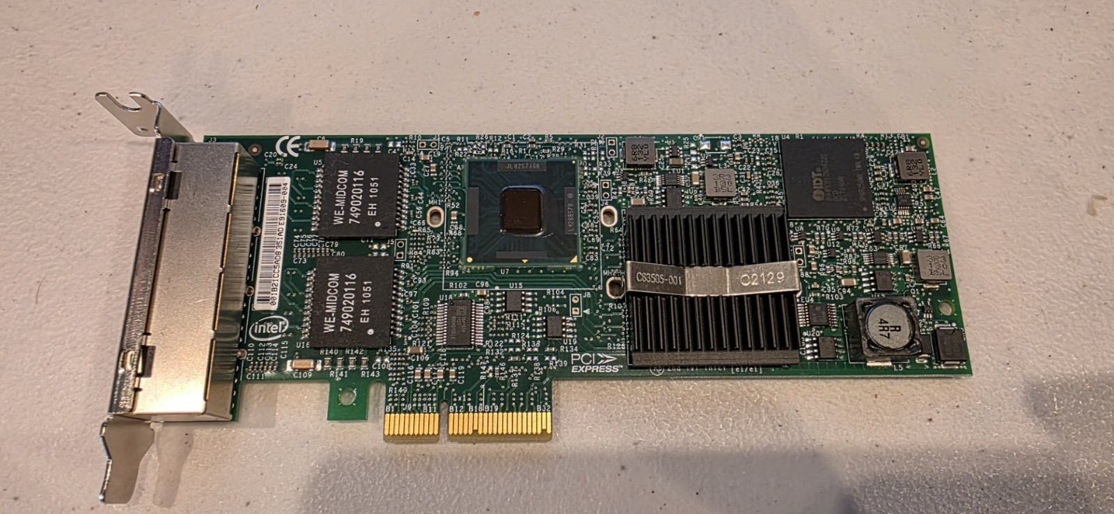 E1G44ET2 Intel PRO/1000 ET2 Quad Port 1GB Network Adapter E1G44ETG2P20