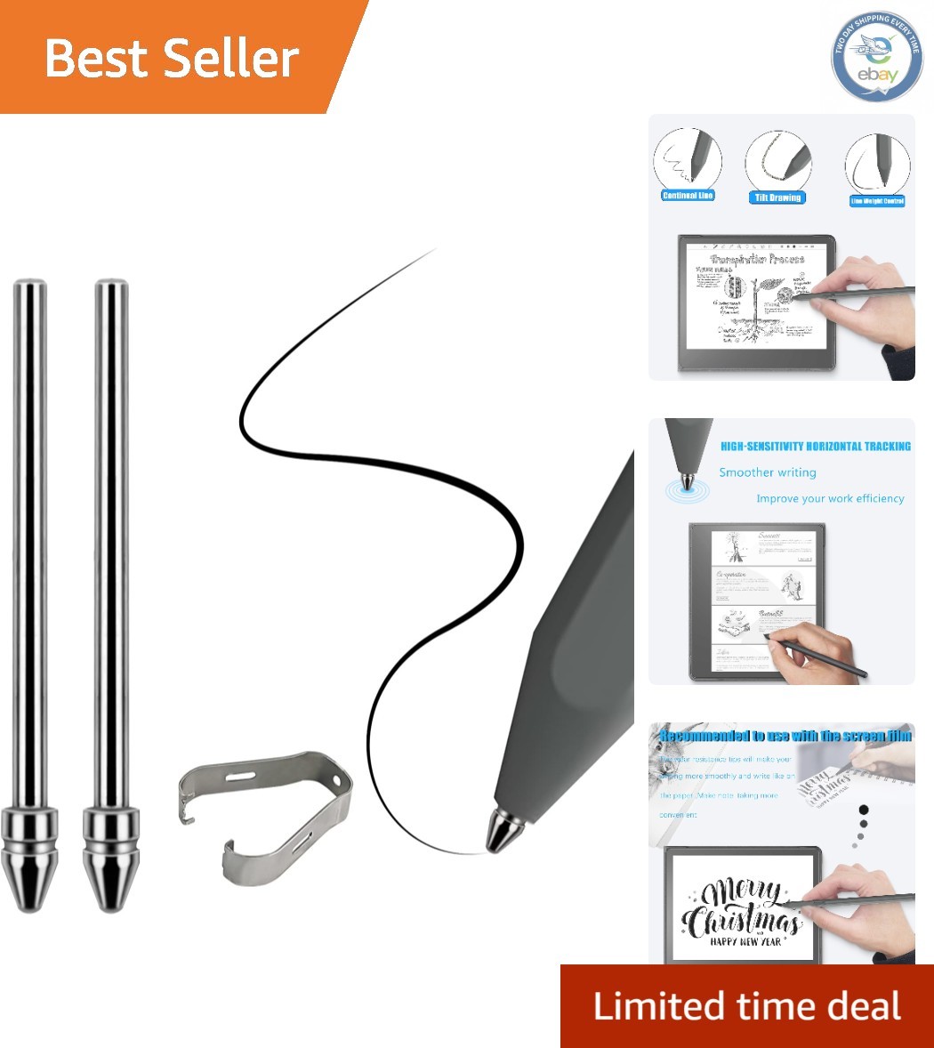 Titanium Alloy Replacement Nibs for Kindle Scribe - 2 Easy Install Tips