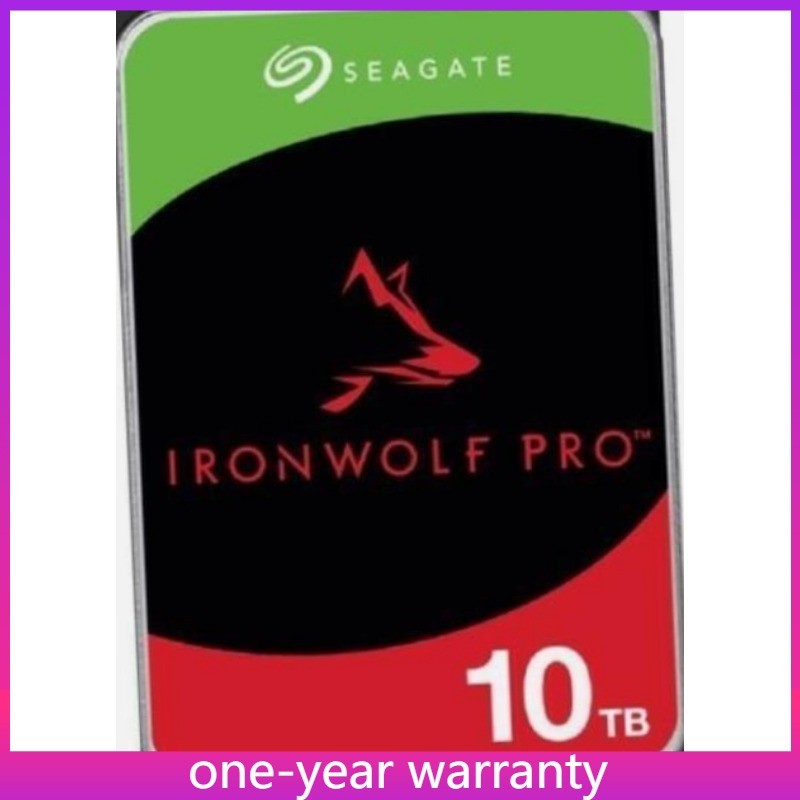 NewSeagate IronWolf Pro ST10000NT001 Hard Drive 10TB 7200RPM 256MB SATA 6Gb/s