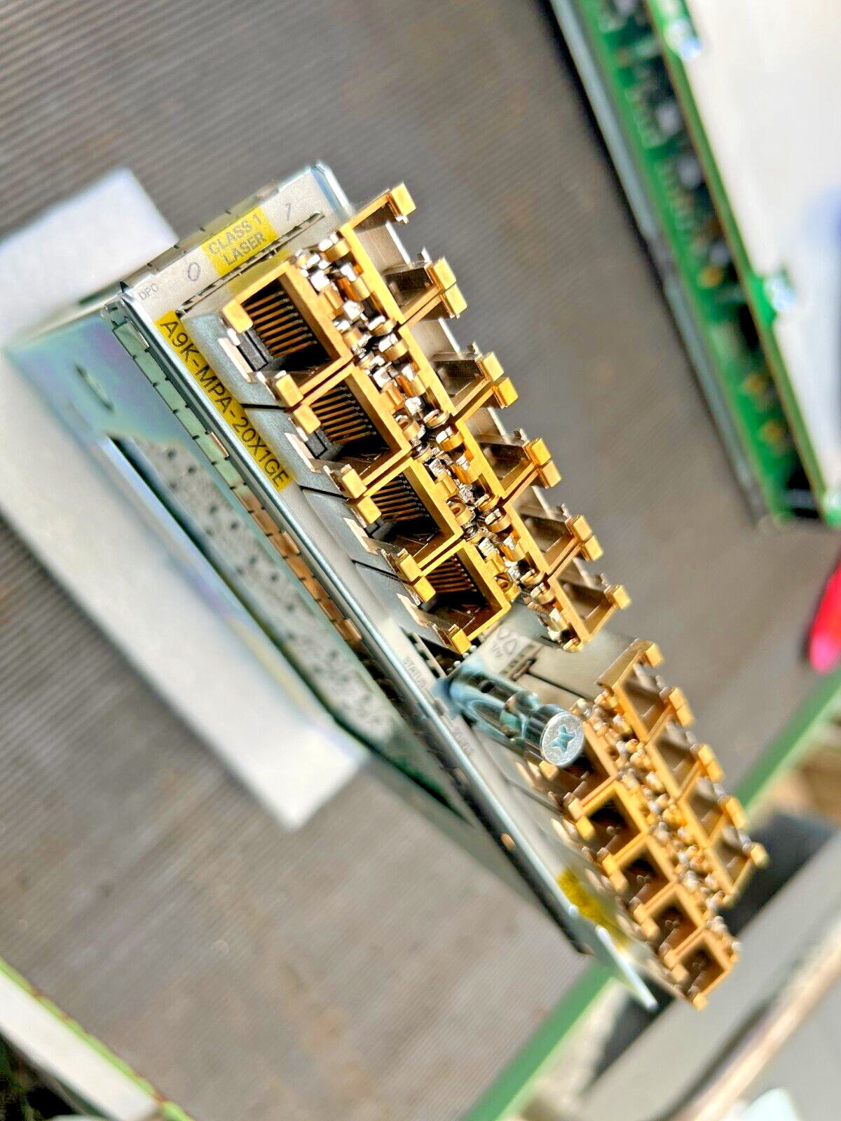 Cisco A9K-MPA-20X1GE V02 ASR 9000 20-Port Gigabit Ethernet Module 18x 30-1421-01