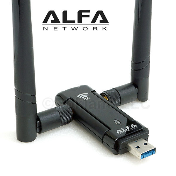 Alfa AWUS036AC 802.11ac 867 Mbps Long Range WiFi USB Adapter DUAL BAND 2.4/5 GHz