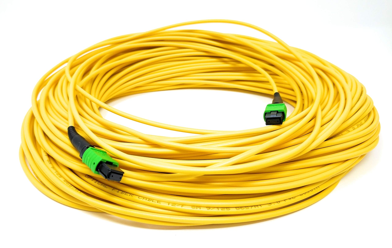 12 Fiber Trunk Cable MTP F Singlemode Type A Ofnr 30M Fiber Optic Patch Cable