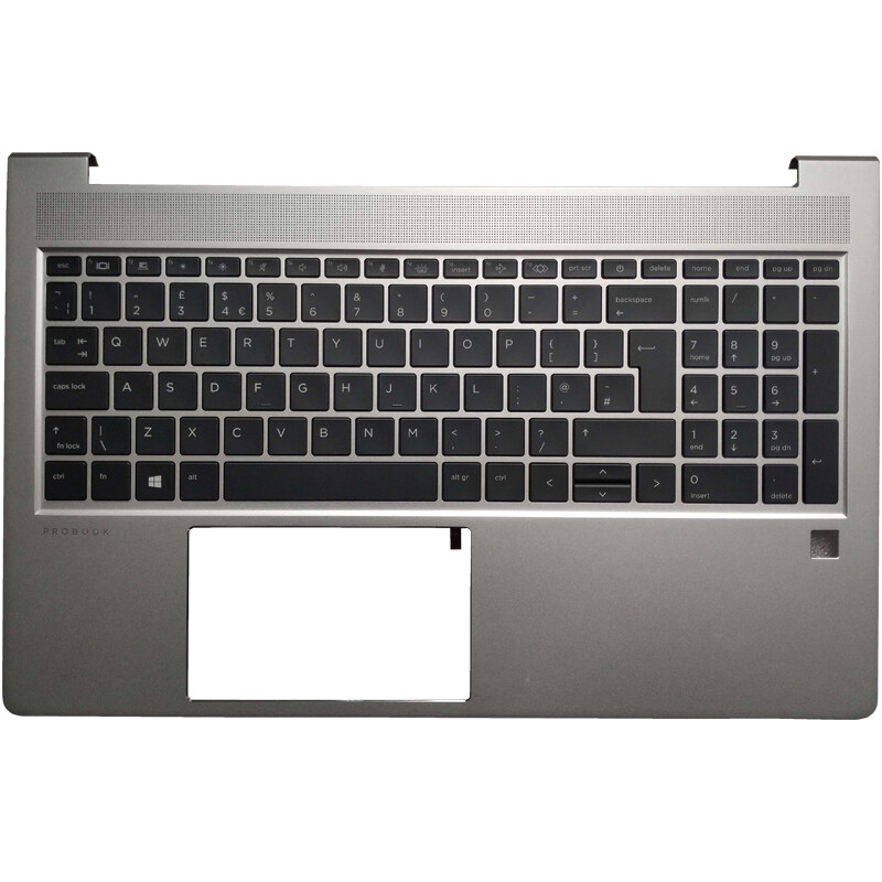 Laptop Palmrest NEW FOR HP ProBook 450 G9 455 G9 UK Keyboard N01933-031