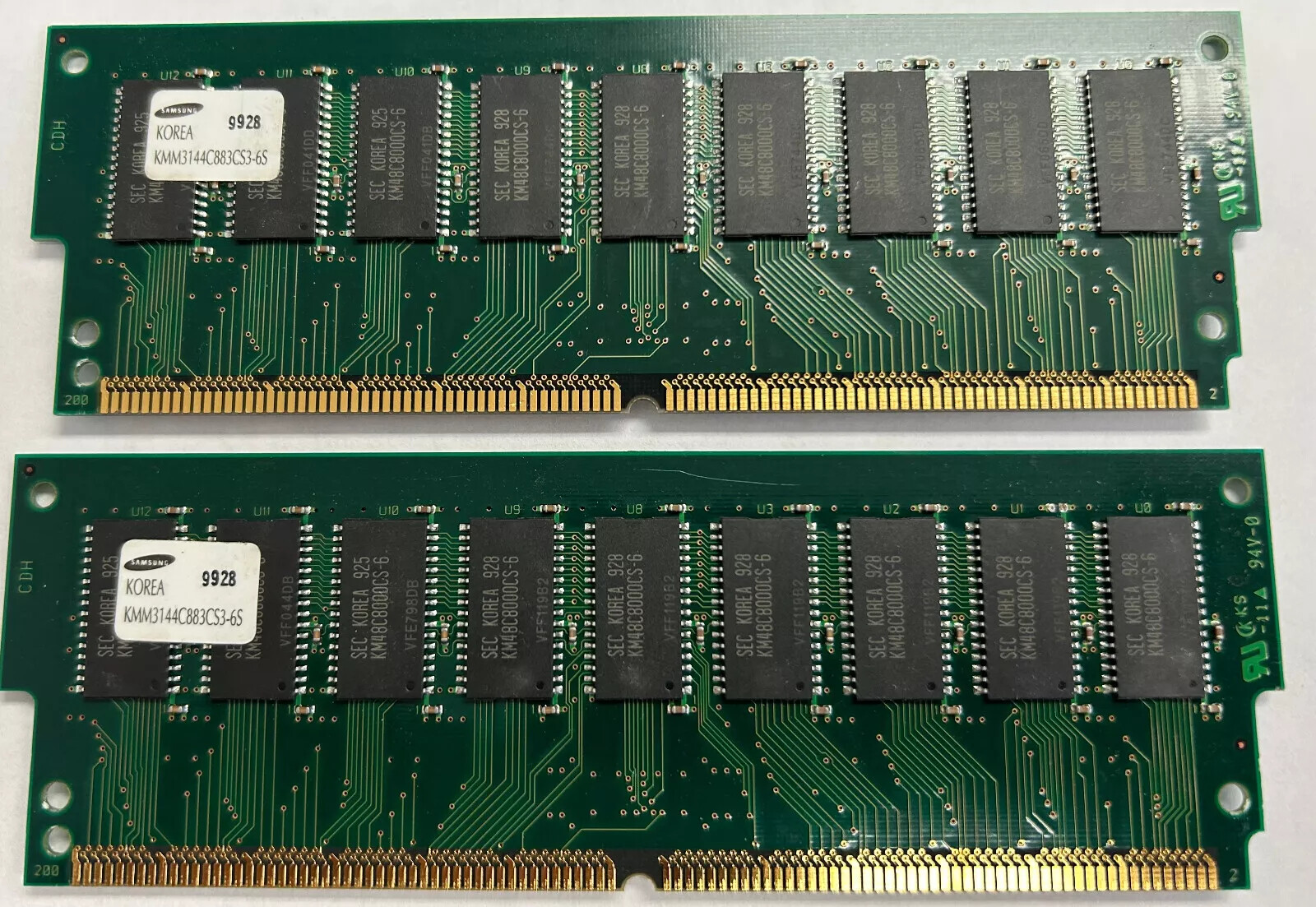 Genuine X7004A 256MB (2 x 128MB) 501-3136 Memory for Sun Ultra 1, 2, 30, 60, 450