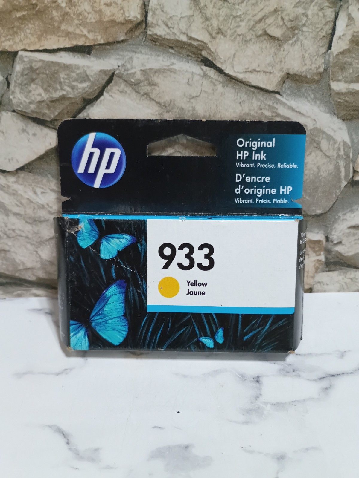 Genuine HP CN060AN (HP 933) Yellow Ink Cartridge Exp April 2023