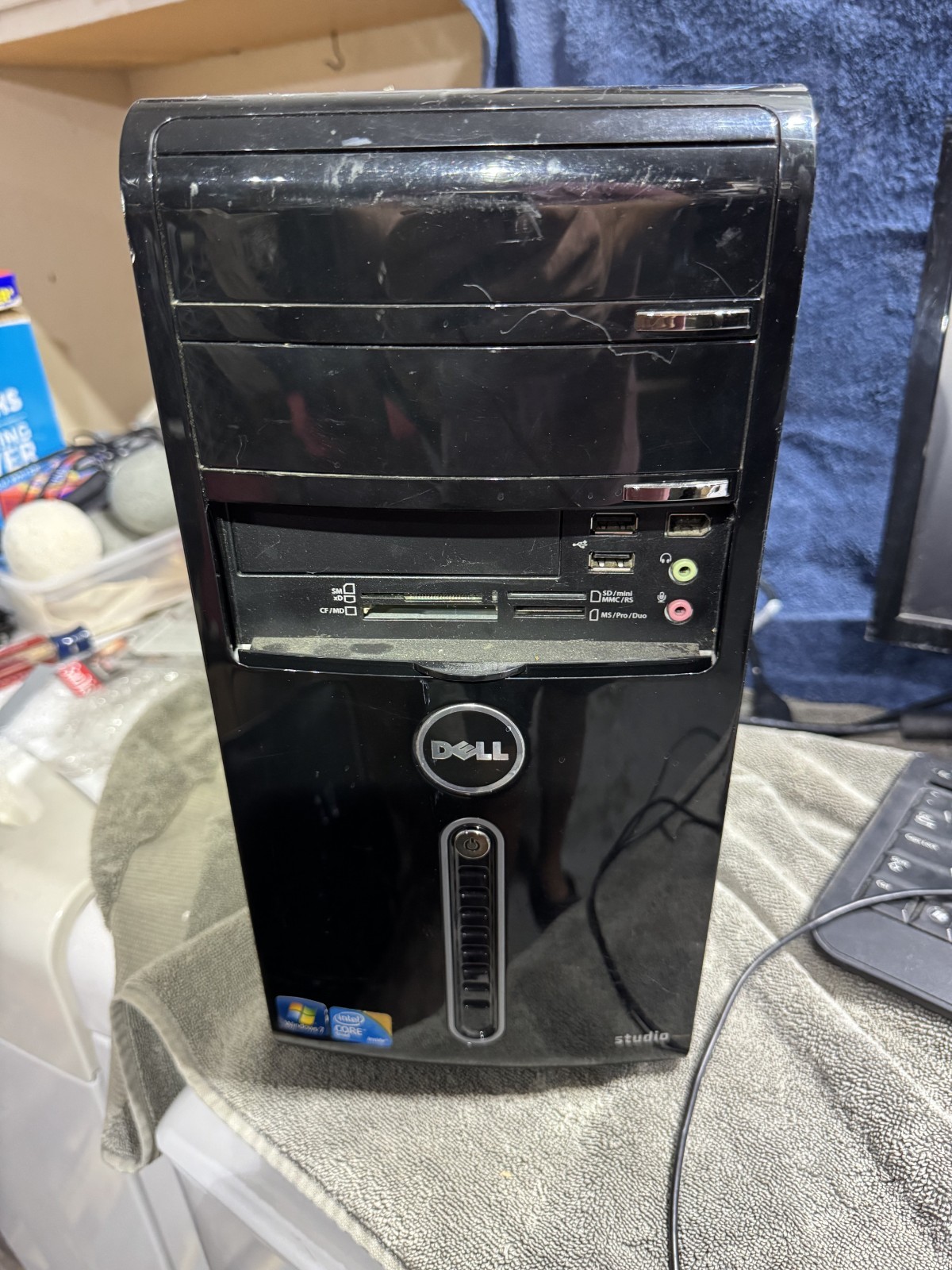 Dell Studio 540 DCMA Desktop - Windows 10 Pro - TOWER ONLY - WORKS GREAT