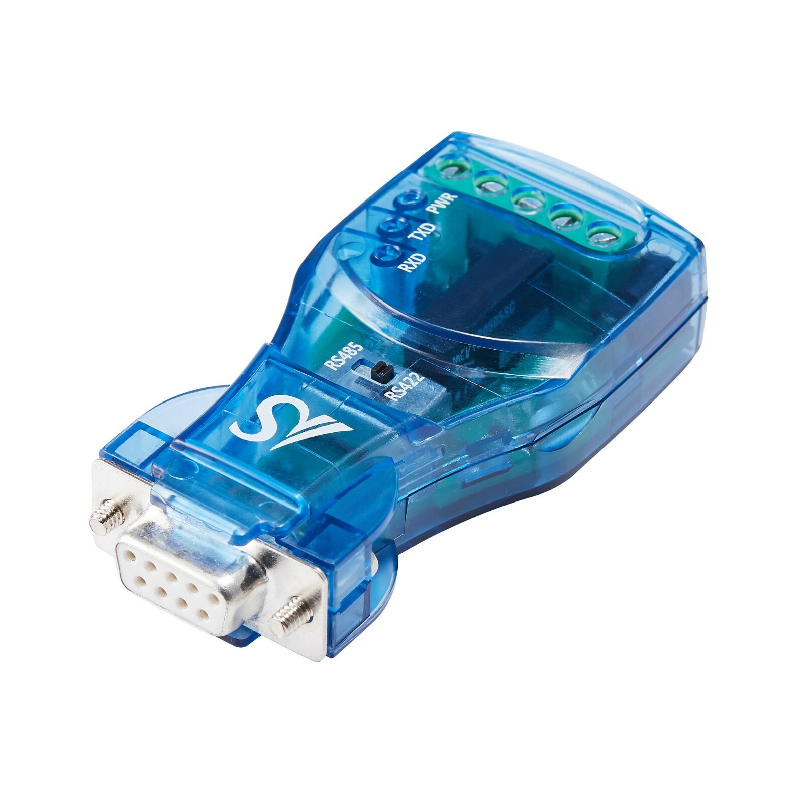 Industrial RS232 to RS422/RS485 Adapter / Serial Converter 15kV ESD SystemBase