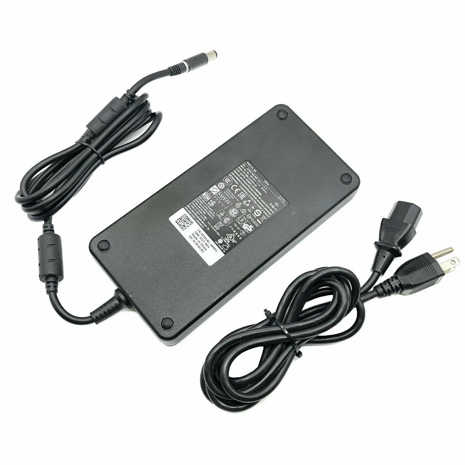NEW Genuine OEM Dell 240W 19.5V 12.3A AC Laptop Charger LA240PM160 PA9E PA-9E