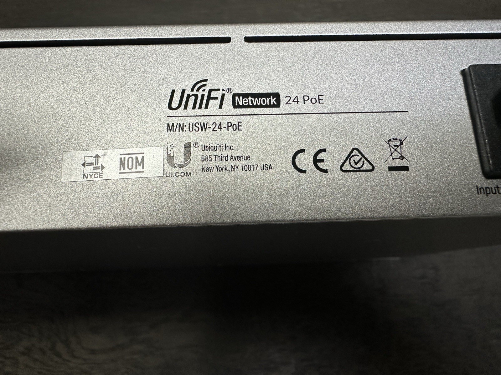 Ubiquiti Networks UniFi Switch 24-Ports PoE 1000Mbps Switch