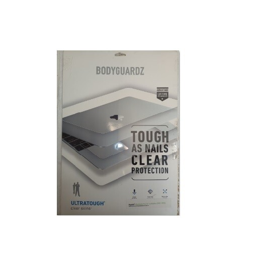 BodyGuardz Ultra Tough Full Body Clear Skin for Apple MacBook Pro 15 Inch