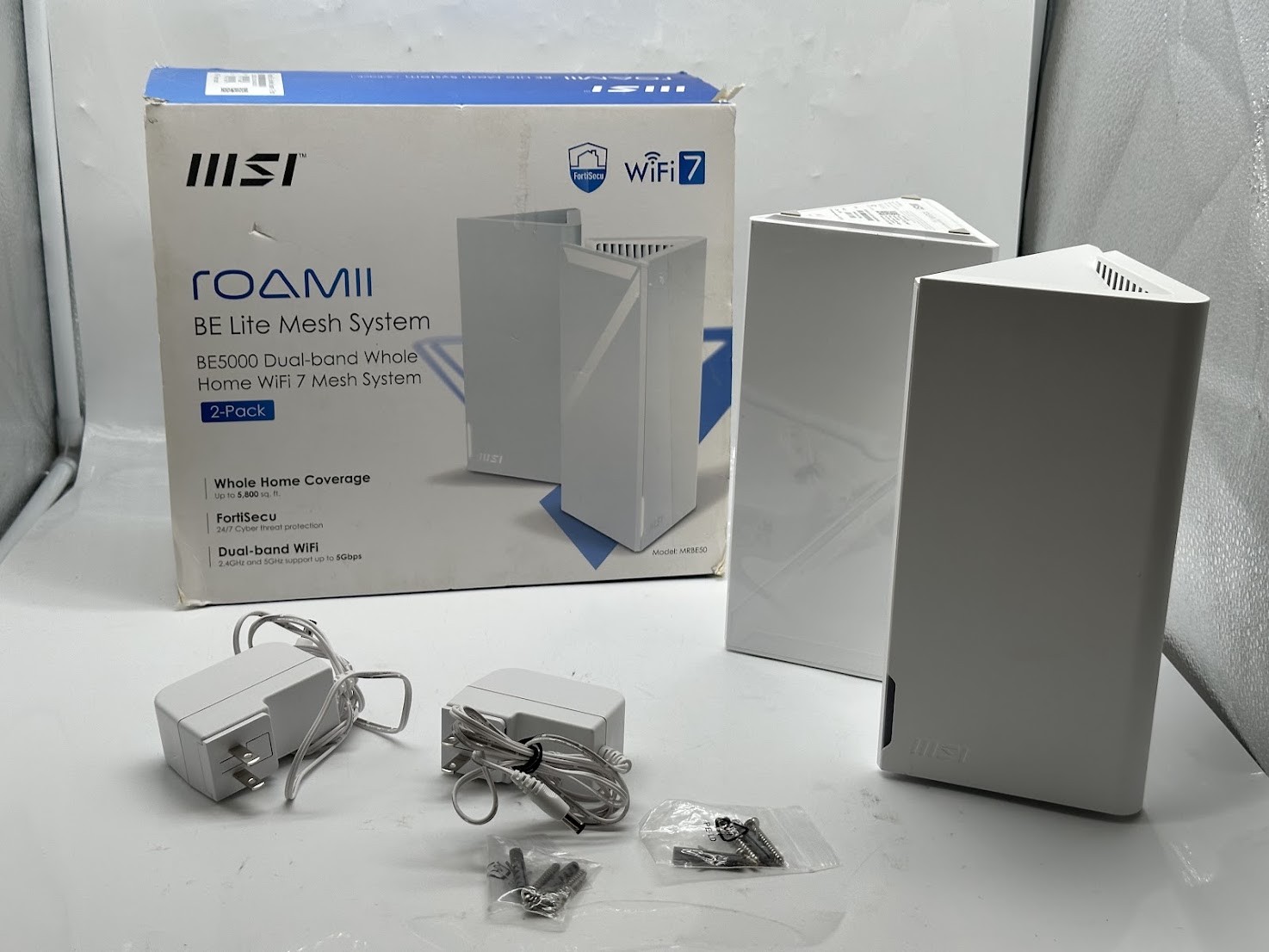 MSI Roamii BE Lite - BE5000 WiFi 7 Dual-Band Gigabit Wireless Router
