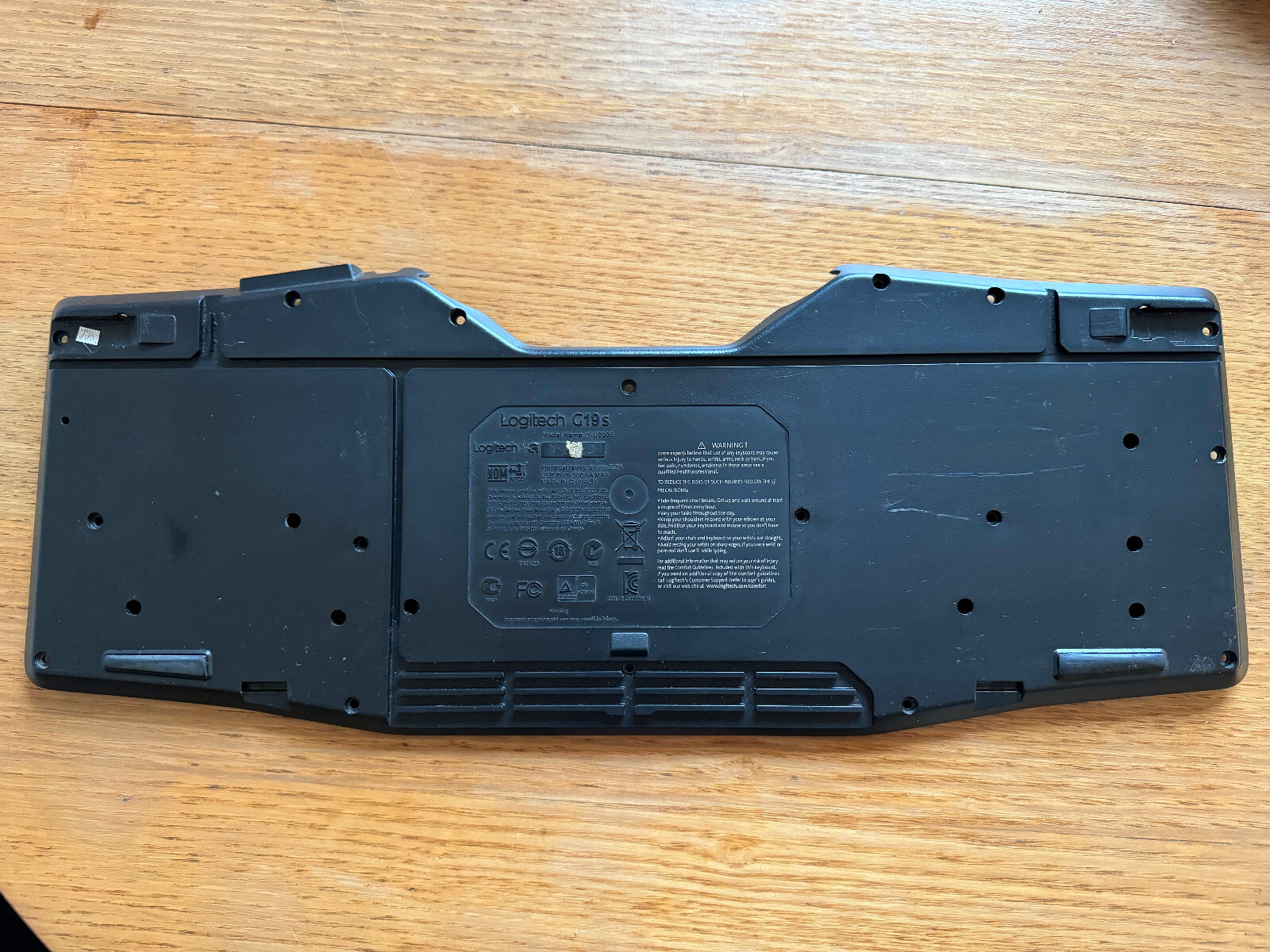 Logitech G19s parts