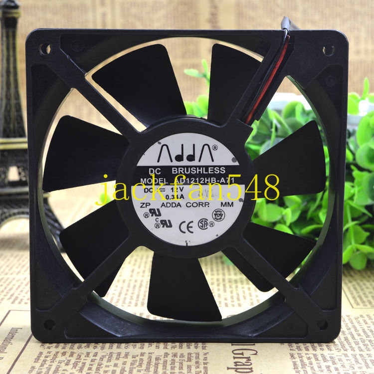 ADDA AD1212HB-A71 12025 12V 0.34A 12cm 2pin