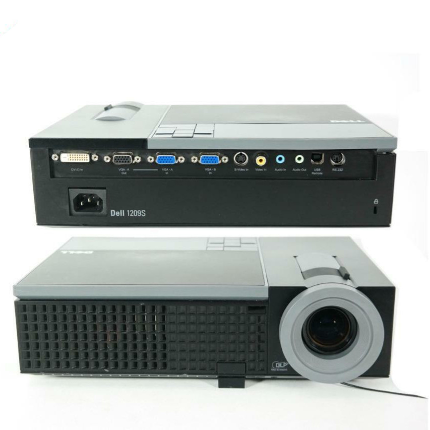 Dell 1209S Projector 2,500 ANSI Lumens 800x600 Resolution 347 Lamp Hours