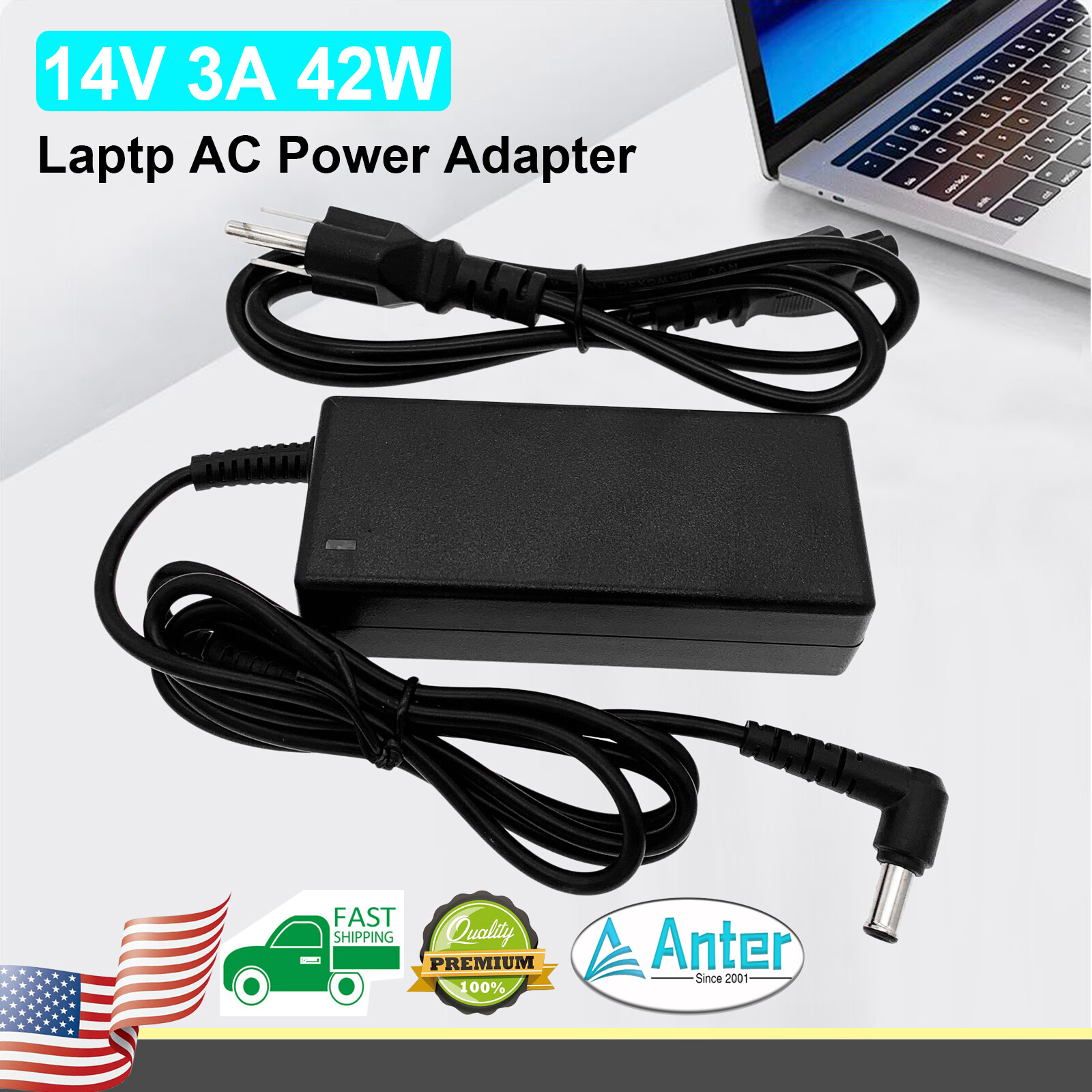 AC Adapter For Samsung S22D300NY S23A300B S23A350H S23A550H Monitor Power Supply